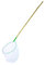 Pontec 40292 PondoNet - Teichkescher, Bambuskescher, Zubehör Gartenteich, Durchmesser 20 cm, 100 cm Bambusstiel