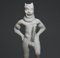 Satyr Faunus Faun Phallus nackt männliche griechische Alabaster-Statue Skulptur 19,9 cm