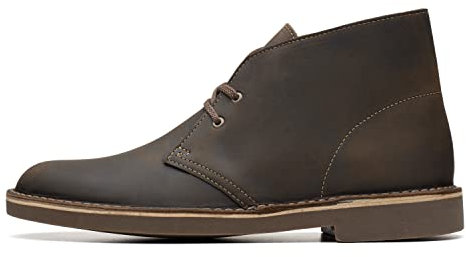 Clarks Bushacre 2, Scarpe Chukka Uomo, Cera d'api, 43 EU Larga
