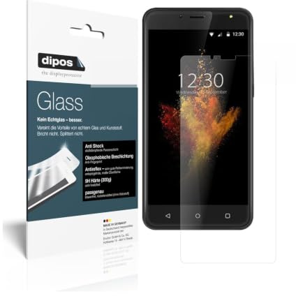 dipos 2x Displayschutzfolie 9H matt für Wieppo S6