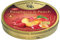 Cavendish & Harvey Raspberry & Peach Drops gefüllt 175g Dose | Fruchtige Himbeere, Süßer Pfirsich | Gefüllte Fruchtbonbons | Vegan, Halal, Koscher | 1 x 175g
