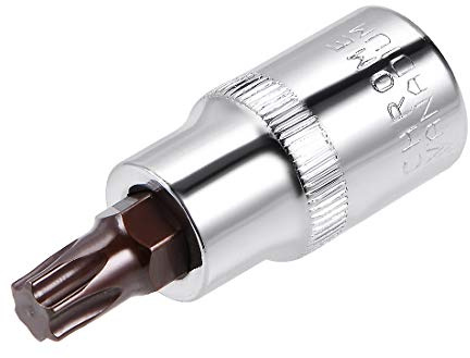 sourcing map 1/2 Foret T50 Douille Torx S2 Acier 55mm Longueur