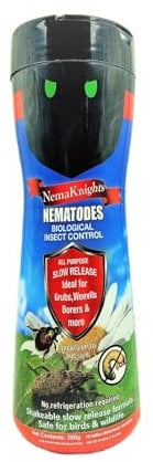 NemaKnights Biological Nematodes Insect Control for Grubs, Vine Weevils, Borers & More (Up to 100sq. Ft)