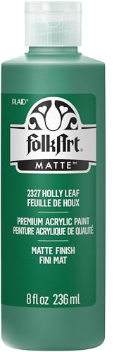FolkArt Acrylic Paint, 8oz, Holly Leaf
