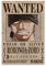 Zoro Bounty Wanted Anime-Poster, Leinwand-Kunstdruck, modernes Familienschlafzimmer, 30 x 45 cm