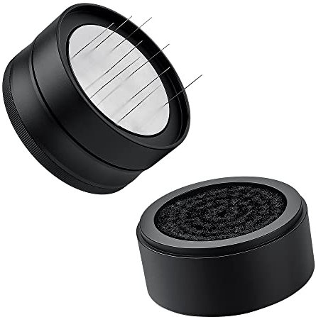 Normcore 54mm Nadelverteiler V2 - Nadel Distribution Tool - Espresso Kaffee Verteilungswerkzeug - Espresso Kaffee Tamper - Nadel Kaffee Rührwerkzeug für das Durchmischen des gemahlenen Kaffees