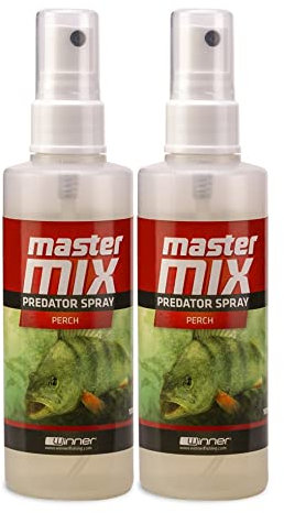 Tandem Baits Karpfen Futter Angelfutter Attraktor Master Mix Predator Spray 2-er Set 100 ml Barsch
