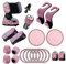 hifrom Bling Car Accessories - Set di 20 accessori per auto, per interni e donne, con glitter