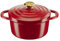 Tefal Olla de cocina de aire de 24 cm, horno holandés ligero de aluminio fundido con tapa de condensación, fácil de limpiar, olla segura con revestimiento de cerámica, resistente, apta para horno,