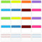 400 Blätter Transparente Haftnotizen, THETAG Page Marker Set Selbstklebende Haftmarker, Selbstklebend Notes Tabs Index Sticker Tabs, Transparente Haftnotizen Sticky Tabs für Seitenmarkierung