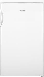 Gorenje R49DPW Tischkühlschrank/Freistehend/EEK D / 39 dB / 133 Liter/Gemüsefach/LED Beleuchtung/Türanschlag wechselbar/HxBxT 84,5 x 56 x 57,9 cm/Weiß