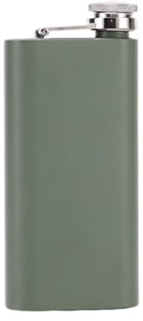 Petaca de acero inoxidable, botella de whisky, recipiente para cerveza de bolsillo, bolsas pequeñas, portátiles, petaca, idea de regalo para hombres, camping, deportes al aire libre, senderismo, 200