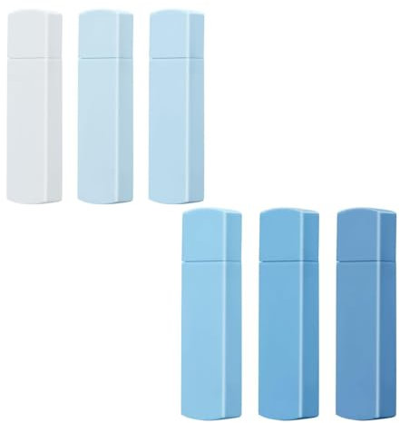 Mini White Out, 6 Stück Korrekturbänder Radiergummi Band Roller Schreibband für Schule Büro Studenten Lehrer(Blau)
