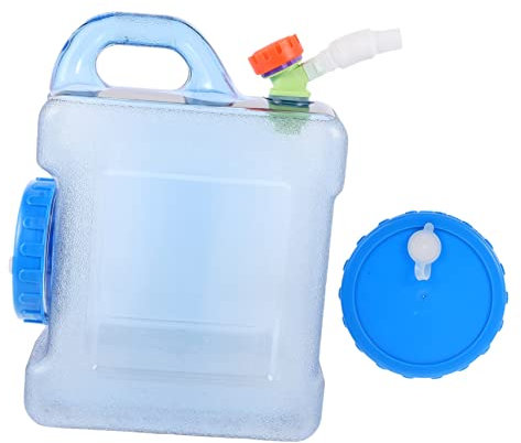 HONMEET 1satz Pc Transparente Blaue Outdoor Wasserlagerung Eimer Professioneller Für Camping Picknick Und Outdoor-aktivitäten Lebensmittelechtes Material Und Langlebig