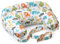 Boppy Cojín Deluxe de Lactancia Para Bebés de 0+ Meses, Forma Ergonómica con Soporte Para Mamá y Bebé, Soporte Bebé Para la Lactancia Materna y Con Biberón