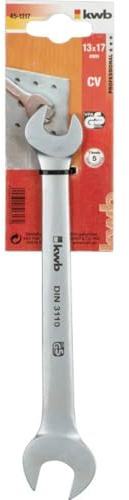kwb 45-1317 Fork wrench CV 13 x 17 mm