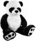 BRUBAKER XXL Panda 100 cm groß Stofftier Plüschtier Kuscheltier Teddybär