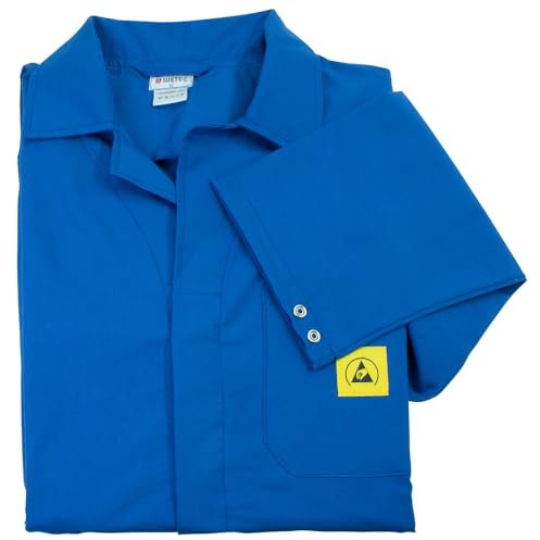 WETEC ESD-Arbeitsmantel AM-156, ESD, S, blau