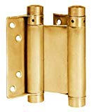 Cerniera a molla Bommer a doppia azione (Finitura bronzata - mm. 100)