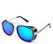 Inception Pro Infinite - Iron Man Sonnenbrille - Steampunk - Tony Stark - Mann - Unisex - Retro - Silberrahmen - dunkelgrüne Linse - Weihnachts - und Geburtstagsgeschenkidee