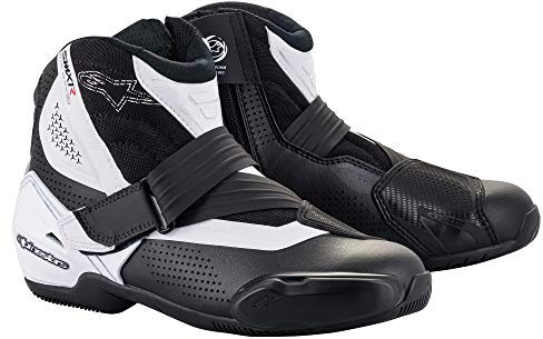 Alpinestars SMX-1 R V2 Vented Boot (Black/White, numeric_13)