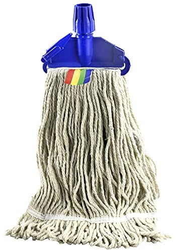 Sterling Ventures 100% Cotton Kentucky Mop Head Replacement 16oz, Off-white