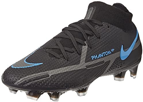 Nike Unisex Phantom Gt2 Dynamic Fit Elite Fg Football Shoes, Black Dk Smoke Grey Summit White, 46 EU