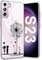 Croazhi Silikonhülle für Samsung Galaxy S23 Hülle, Clear Slim Crystal Blumen Muster Motiv Handyhülle für Samsung S23 Weiß Ultra Dünn Transparente S23 Original Stoßfest Hüllen (Löwenzahn)