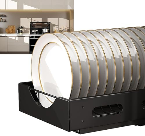 Kitchen Cabinet Pull-Out Sliding Rack with Storage Shelf for Drawers