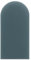 DecoNest Wandkissen, Wandpolsterung, Wanddekoration, ovales Bettkopfteil, 3D-gepolstertes Wandpaneel 30 x 80 cm Maritim