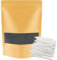 ALLAVA Kerzensand mit Docht, Kerzensand 1 KG mit 50 Docht 5cm, Perlenkerzen mit 50 Kerzendocht ohne Basis, Kerzen Sand, Pearled Candle, Wachsgranulat für Wachskerze Selber Machen (1KG, Schwarz)