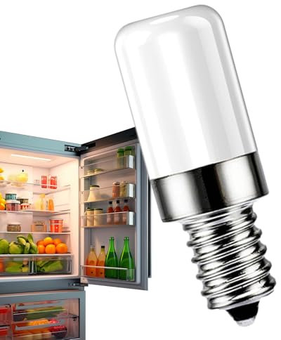 Fridge Bulbs - 2W 200lm LED Light Fridge Bulb | Refrigerator LED Light Bulb | Bright & Long-Lasting Fridge Bulb | Energy-Efficient Light Bulbs for Home Refrigerators, Lighting Solution