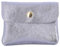 Double Tree - Porte-Monnaie Femme en Cuir Véritable Irisé - Petit Portefeuille Brillant à Rabat Format Enveloppe Élégant - Léger et Pratique - Lilas