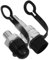 Alipis 2 Piezas Conector de interruptor rápido enchufar hidráulico para fluir girar roscado alto acopladores hidraulicos montaje de manguera hidráulica acoplamiento rápido acero carbono