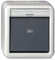Gira 015630 Wipptaster Wechsler Serienschalter WG AP grau