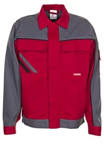 Planam 2316024 Highline Taillenjacke, Rot/Schiefer/Schwarz, Größe 24