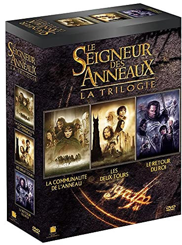 Coffret trilogie le seigneur des anneaux : la communauté de l'anneau ; les deux tours ; le retour du roi [FR Import]
