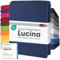 CelinaTex Jersey Spannbettlaken Lucina Doppelpack 140x200-160x200cm dunkel blau 100% Baumwolle gekämmt bis 26cm Matratzenhöhe Spannbettbezug, Leintuch, Bettlaken, elastisch, Strech, Oeko-Tex