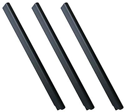Ventanara® Sichtschutzstreifen Klemmschienen 25 Stück Befestigungs Clips Anthrazit