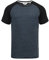 Solid SDBastian Herren T-Shirt Kurzarm Shirt mit Rundhals-Ausschnitt Baumwollmischung Regular fit, Größe:M, Farbe:Insignia Blue Black Melange (B8991)