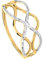 My Gold Damen Ring Gold 333 Echtes Weissgold Gelbgold (8 Karat) Ohne Stein Gr. 52 Damenring Goldring Emeni R-07931-G362-W52