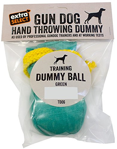 Extra Select Gun Dog Training Dummy Ball, Green