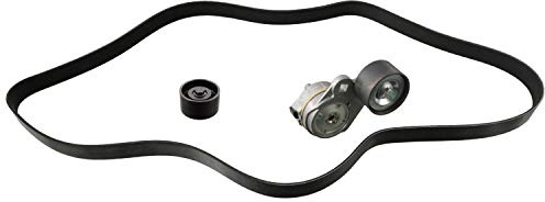 febi bilstein 103882 Auxiliary Belt Kit with belt tensioner and idler pulley, pack of one