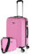 ITACA - Valise Cabine 55x40x20, Valise Cabine, Valise À roulettes, Valise Roulette, Valise Rigide, Résistant, Légère, Rose