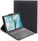 YHFZR Tastiera Custodia per Lenovo Tab M8 - QWERTY ultra sottile PU Custodia con supporto con cover tastiera rimovibile wireless Keyboard per Lenovo Tab M8 (TB-8705F/TB-8505F/TB-8505X) 8 Pollice, Nero