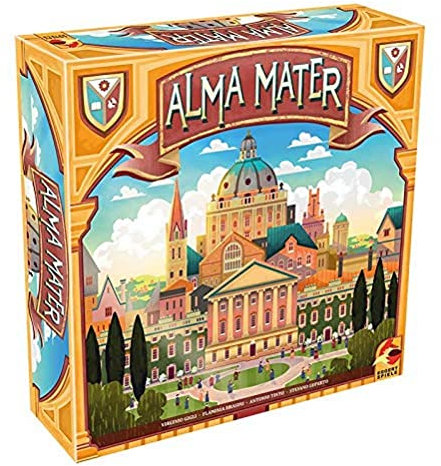Eggertspiele, Alma Mater (Auflage 2022), Expertenspiel, Strategiespiel, 2-4 Spieler, Ab 12+ Jahren, 90+ Minuten, Deutsch