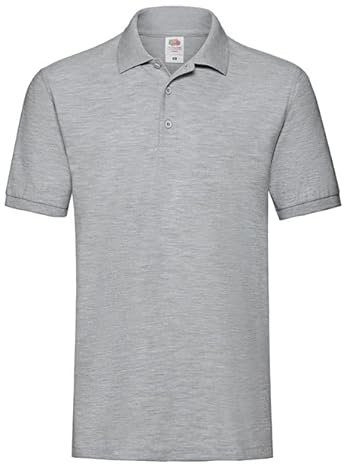 Fruit of the Loom 63218 Mens Premium Polo Shirt - Athletic Heather - L