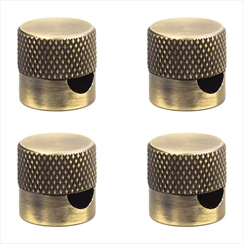 Amarcords - 4 Décentrateurs de presse-étoupe en aluminium avec réglage de câble visible. Pour lampes et suspensions. Couleur LAITON