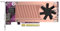 QNAP QM2-2P10G1TB 2 x PCIe Gen3 NVMe SSD & 1 x 10GbE (10G/5G/2.5G/1G/100M) Port Expansion Card to Enhance Performance
