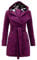 Wollmantel Damen Winter Kurz Wolljacke Mit GüRtel Trenchcoat Zweireihiger Mantel Wollmischung Mantel Herbst üBergangsjacken Winterjacke Warm GefüTtert Kunstpelz Wintermantel Winterparka Mit Kapuze